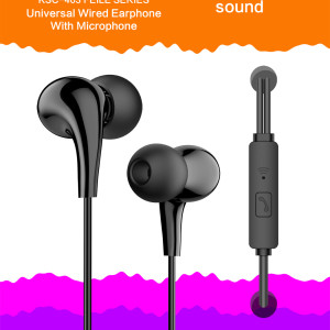 KSC-403 FEILE universal in-ear earphones with mic (3.5mm)